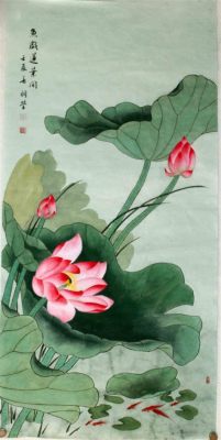  「蓮の花の精霊」：古代中国の神秘と自然への畏敬を表す物語！